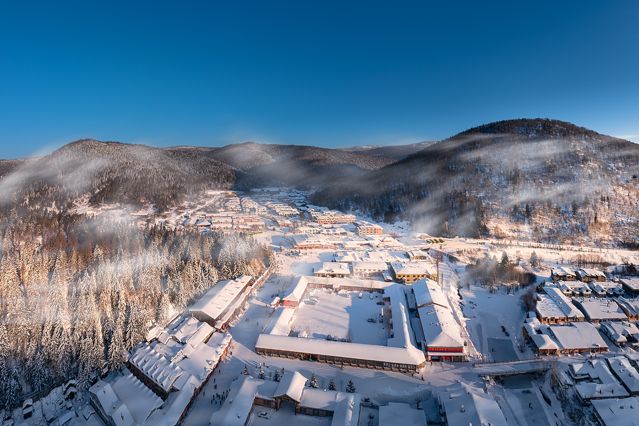 雪乡的晴天（图ZMzY1OTc0MzI4） - 风光摄影 - 站酷设计师逆光飞行_原创素材 - 站酷ZCOOL