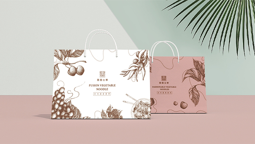 九色鹿品牌设计-面面生辉K11素食餐厅