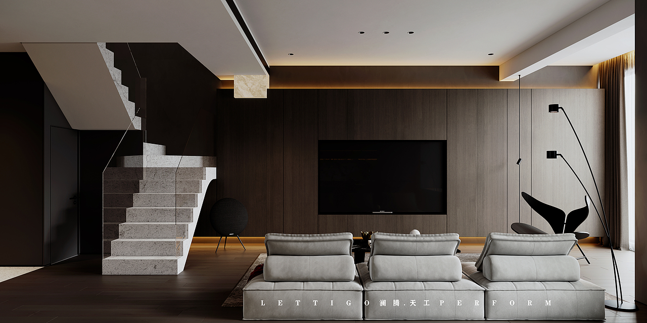 现代极简+高级黑，这样设计太酷啦！（图ZMzQ3NTE2MDUy） - 商业空间设计 - 站酷设计师澜腾设计原创素材 - 站酷ZCOOL