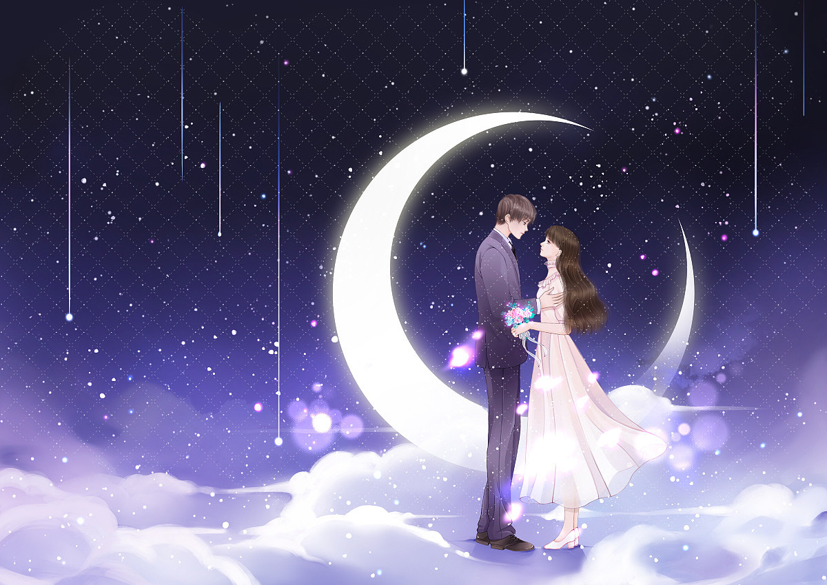 云和月（图ZMzEyMzY0ODEy） - 动画片 - 站酷设计师殊睫原创素材 - 站酷ZCOOL