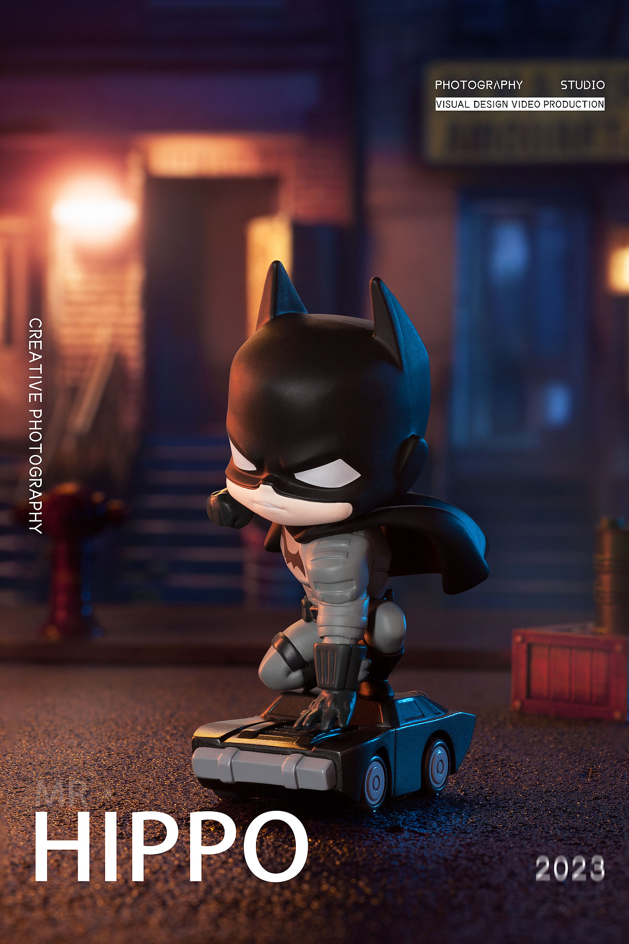 盲盒摄影-POP MART DC哥谭市系列