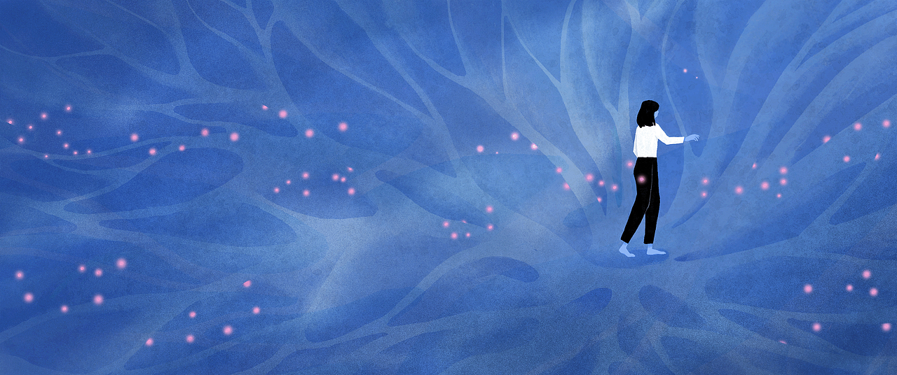 遇见（图ZMzIwMDMyNTg4） - 艺术插画 - 站酷设计师ReShui热水原创素材 - 站酷ZCOOL