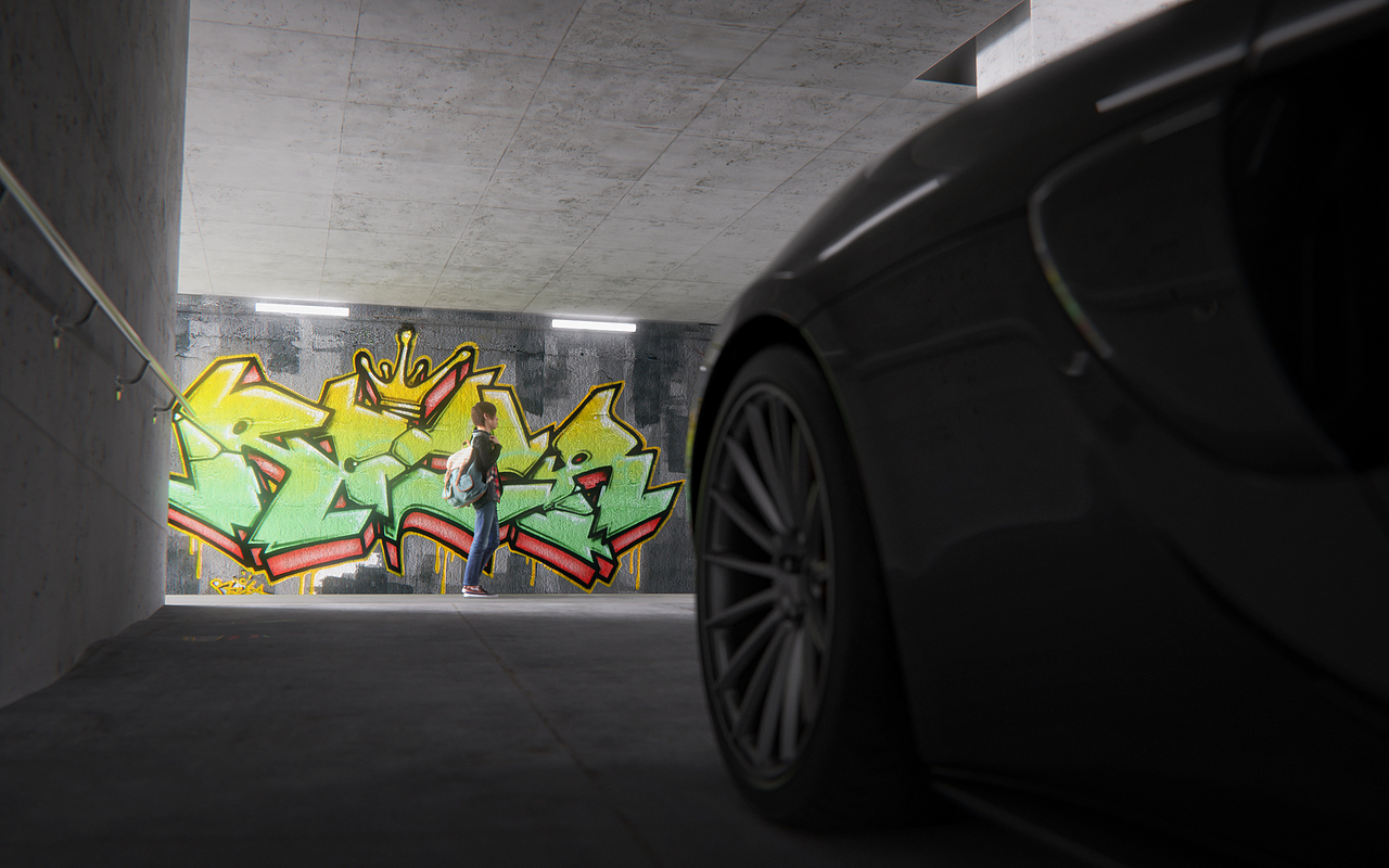 【迈凯伦】渲染练习