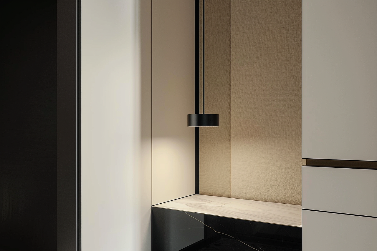 设计感满满的现代极简风住宅【深圳设计】