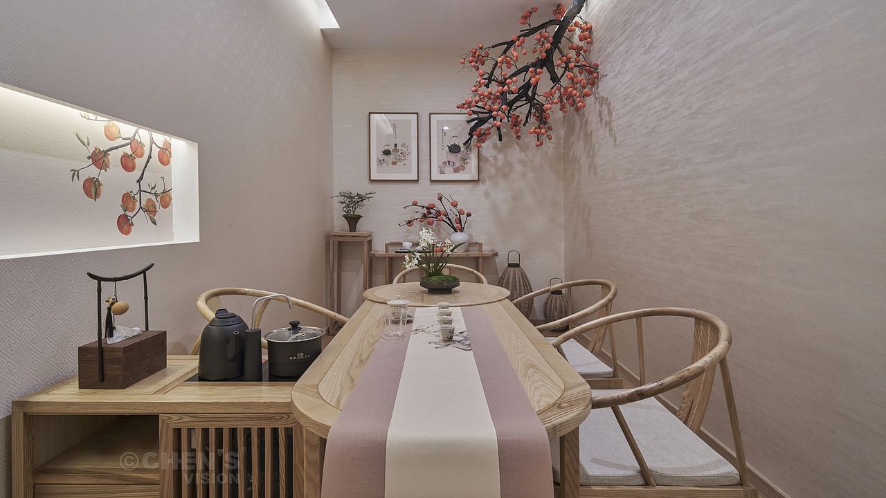 景渊茶庄门店设计案例拍摄