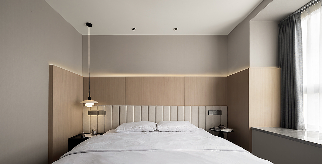 家装案例赏析——140㎡极简原木，平静自然的居所（图ZMzY4MjQwMDA0） - 家装设计 - 站酷设计师成都有木设计原创素材 - 站酷ZCOOL