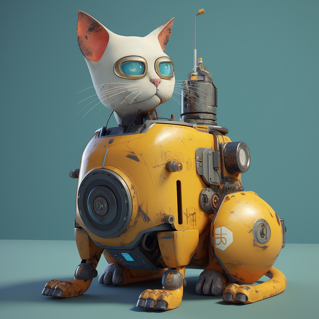 AI | 硅基猫猫诞生记（图ZMzM3NTM2NTgw） - AI作品 - 站酷设计师跑得快哦原创素材 - 站酷ZCOOL