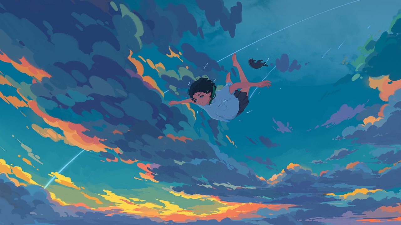 无翼飞行（图ZMzIyNDIwMTY4） - 艺术插画 - 站酷设计师四方不二原创素材 - 站酷ZCOOL