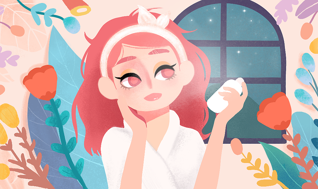 女孩👧🏻（图ZMzI5NDc2MTQ4） - 艺术插画 - 站酷设计师Ella_bai原创素材 - 站酷ZCOOL