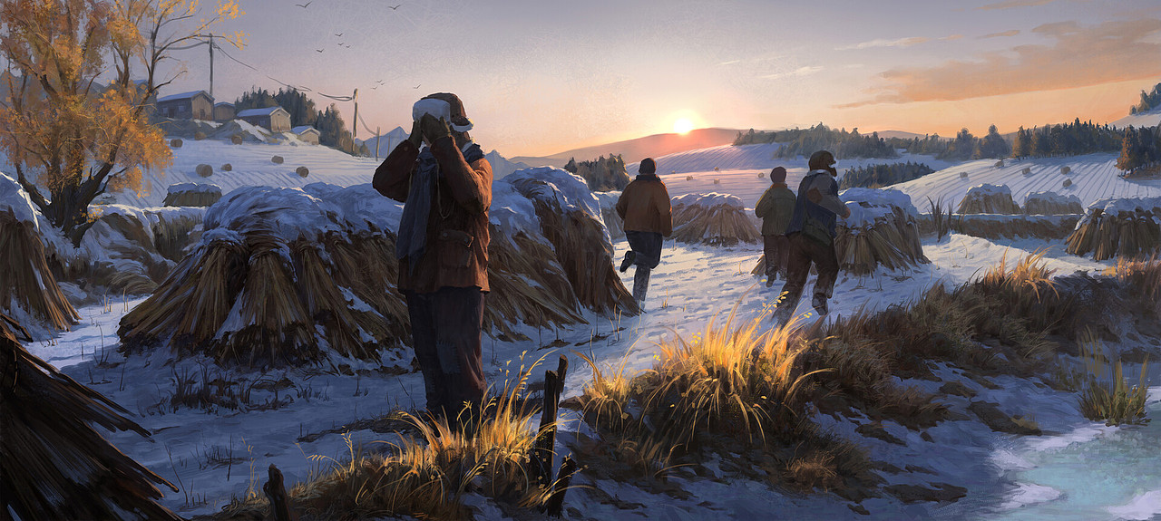 田间地头的童年