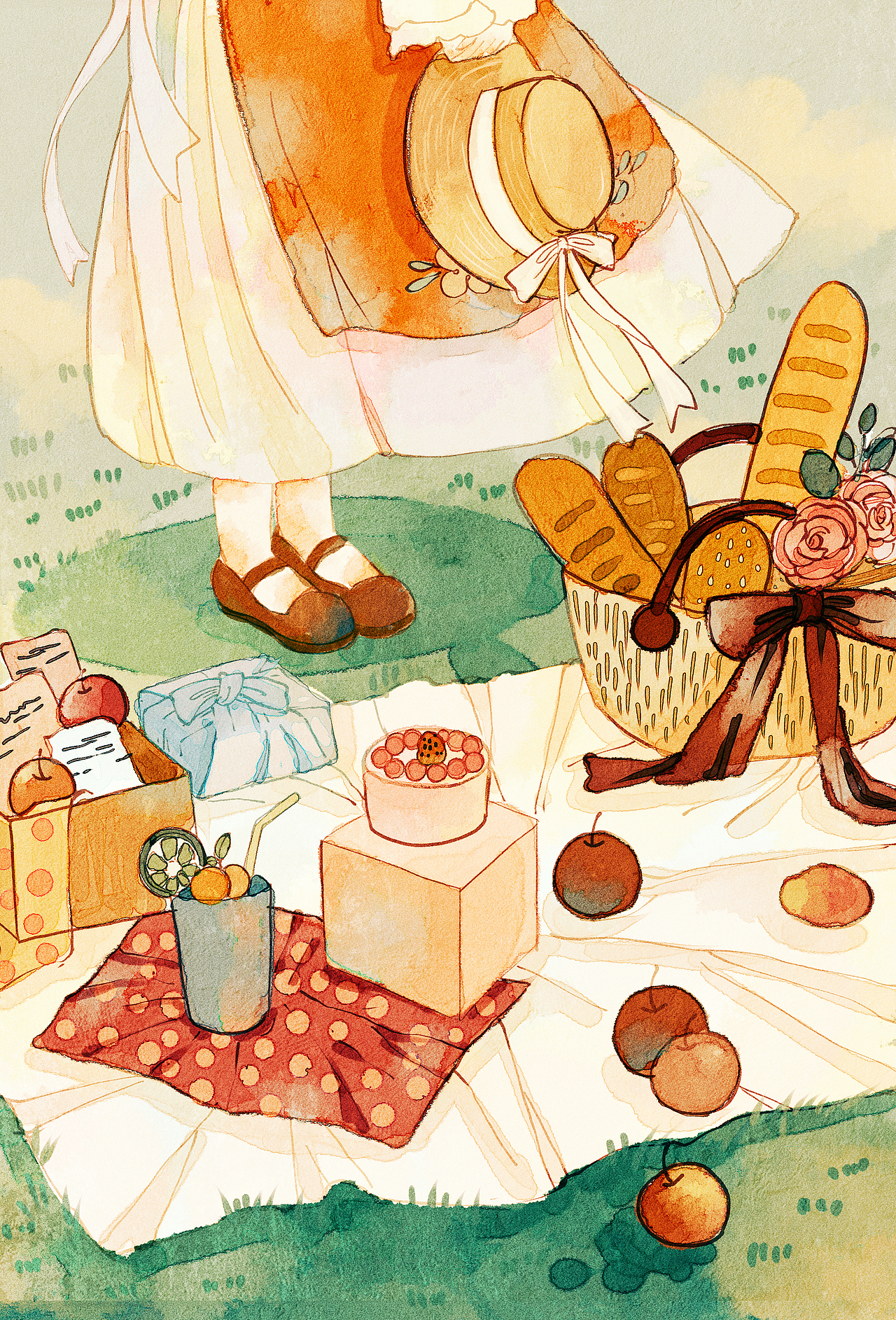 最近画的一些图（图ZMzA5MDY4Mzgw） - 商业插画 - 站酷设计师瑶背背原创素材 - 站酷ZCOOL