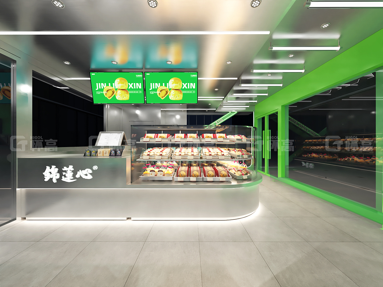 Z世代国潮工业风店面设计