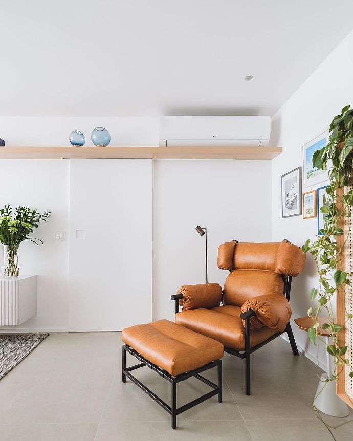 公寓 洁净大方的装修真惬意