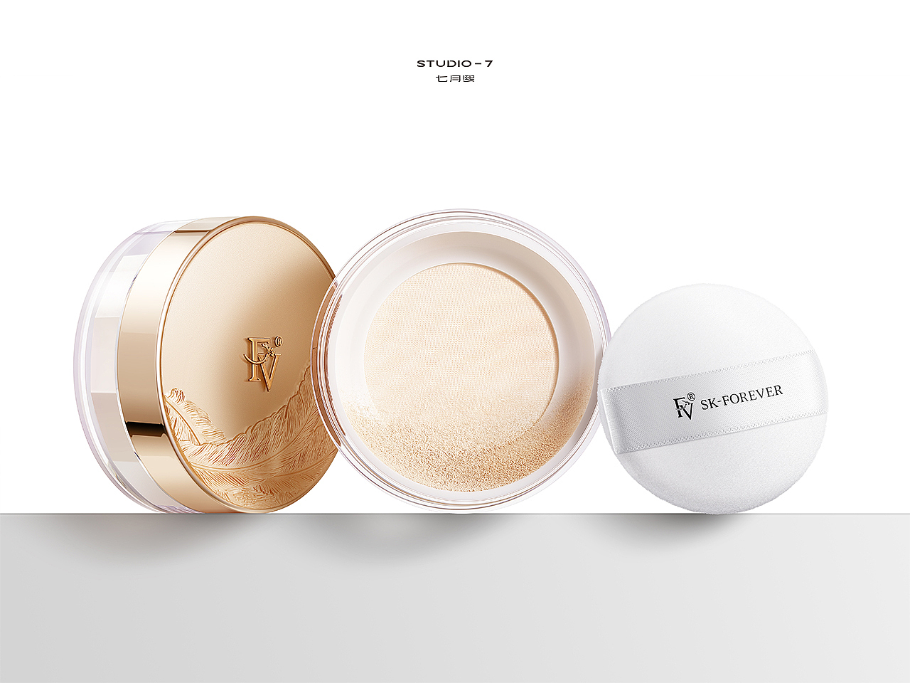 彩妆品牌FV | 产品白底图 | 七月熙