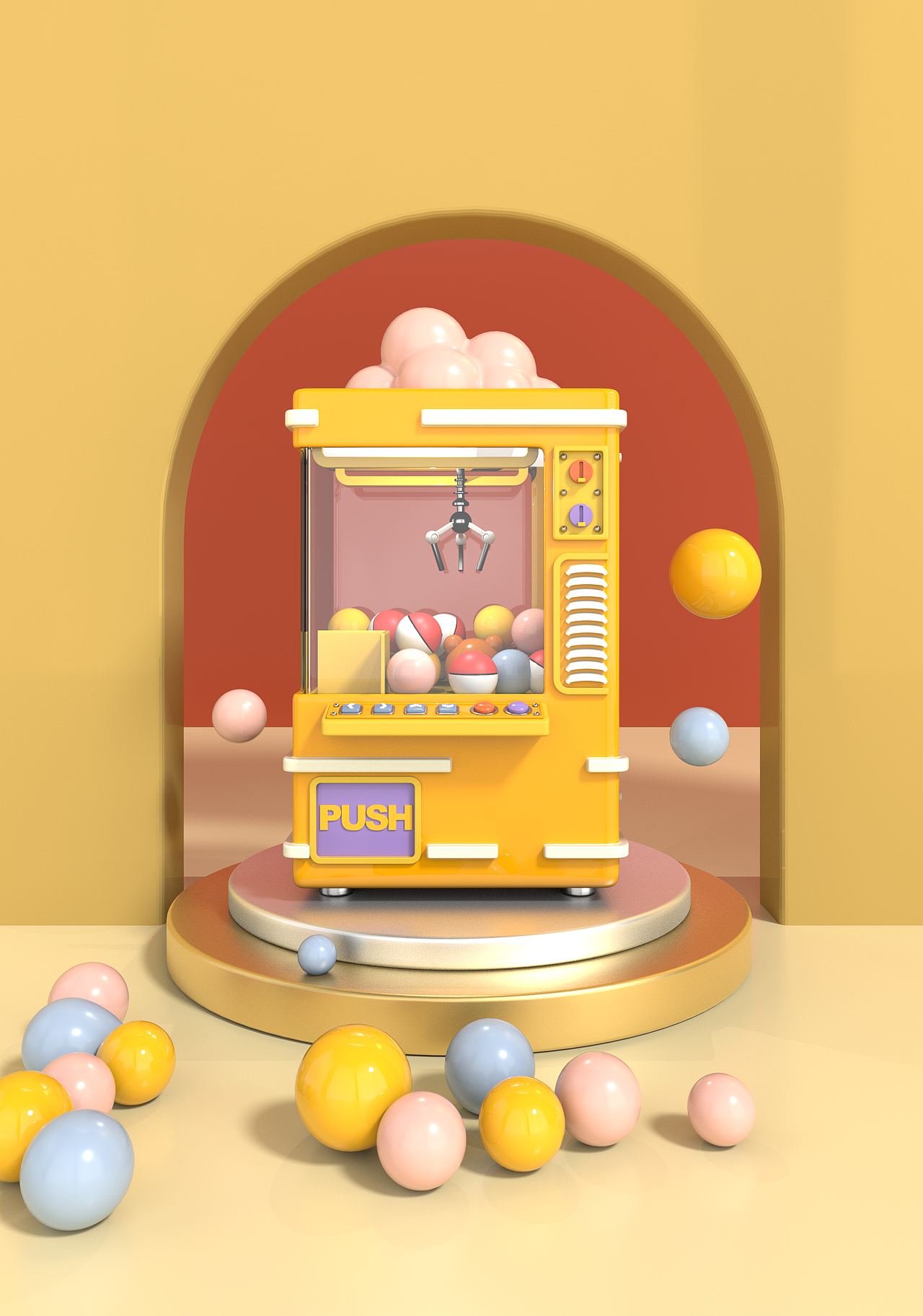 c4d产品建模,场景渲染,电商产品建模渲染