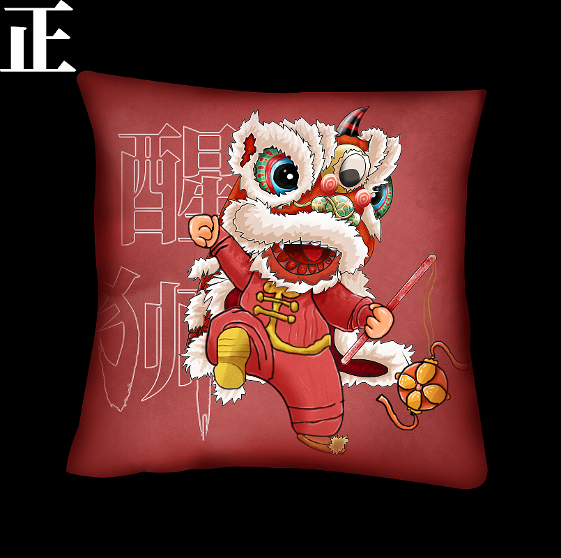 抱枕印刷图案版权作品发布