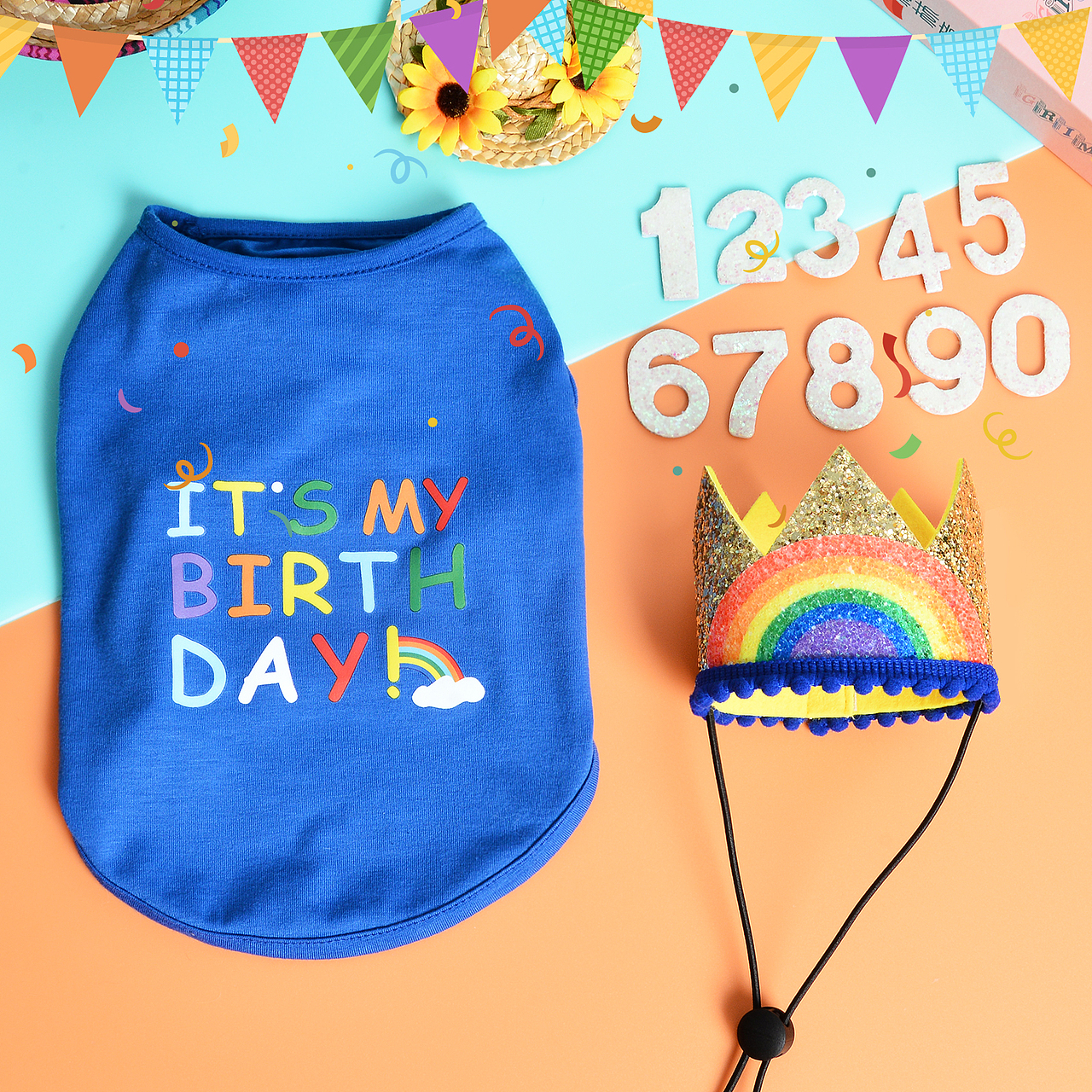 亚马逊宠物衣服狗狗生日背心（图ZMzY4MzgxNzI0） - 其他服装 - 站酷设计师会飞的鱼926原创素材 - 站酷ZCOOL