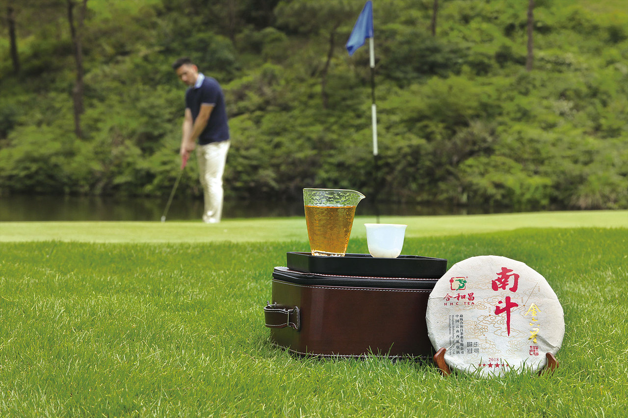 南斗金六星普洱茶产品海报 宣传海报