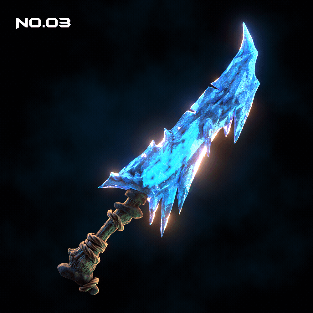 【Fantasy Weapon Modeling】奇幻武器模型
