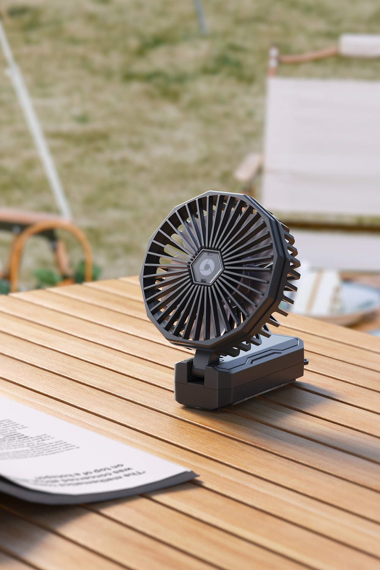 5月-赛博朋克折叠风扇