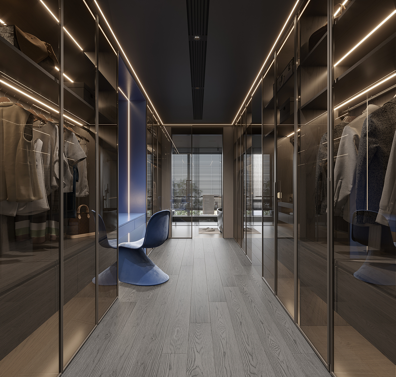 远洋新天地别墅效果（暗黑系）（图ZMzMwMTM5Njk2） - 家装设计 - 站酷设计师RYvison原创素材 - 站酷ZCOOL