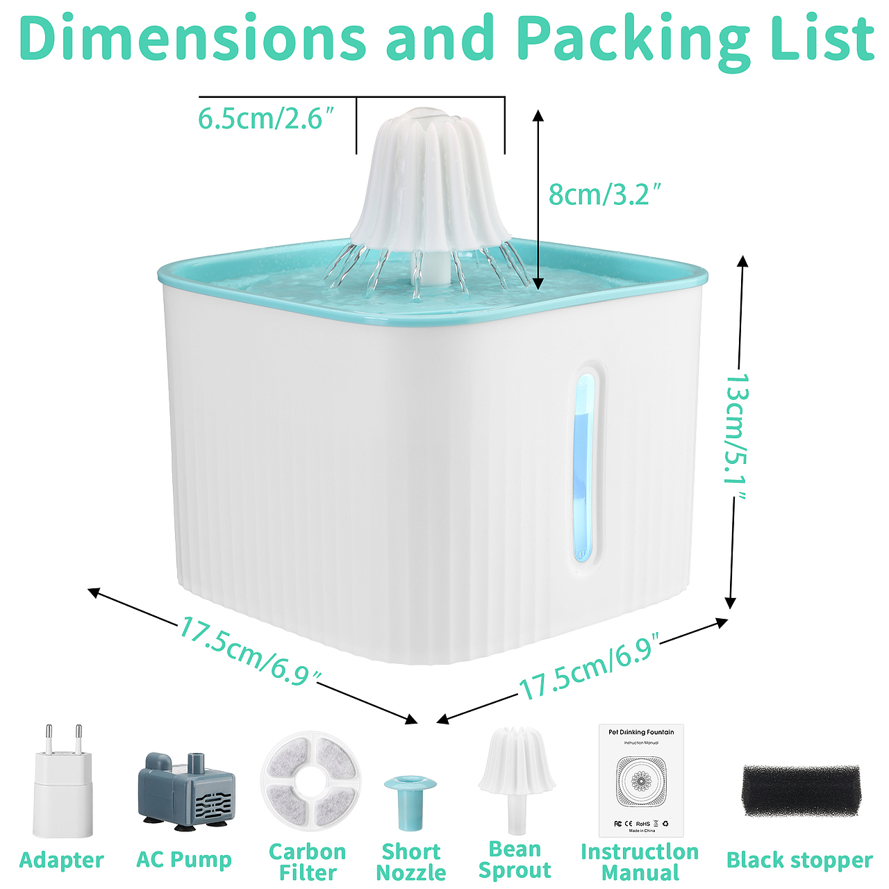 亚马逊-宠物喂水器台灯