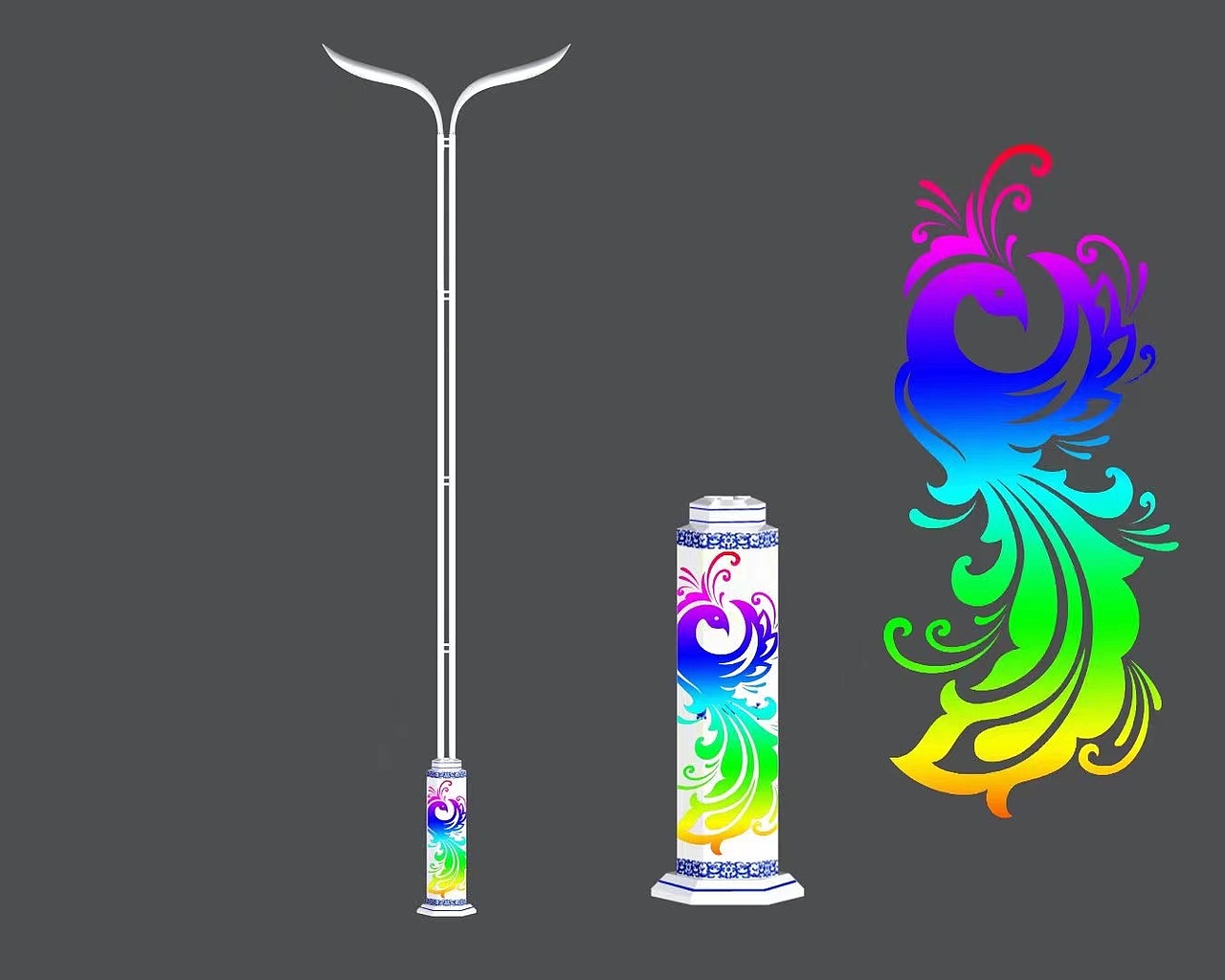 春芽专利双臂路灯简约大气市政路灯世博光电生产厂家（图ZMzEzMTc4MDA4） - 环境/建筑摄影 - 站酷设计师世博光电景观灯原创素材 - 站酷ZCOOL