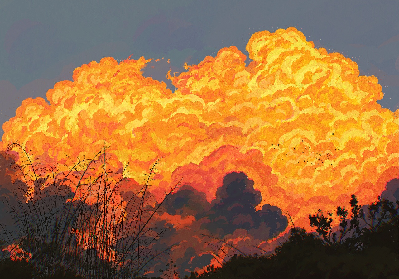 《我的阿勒泰》系列插画