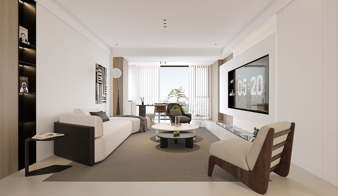 【效果图案例】合集（图ZMzU1MjM0MDIw） - 家装设计 - 站酷设计师冈舍效果图表现原创素材 - 站酷ZCOOL