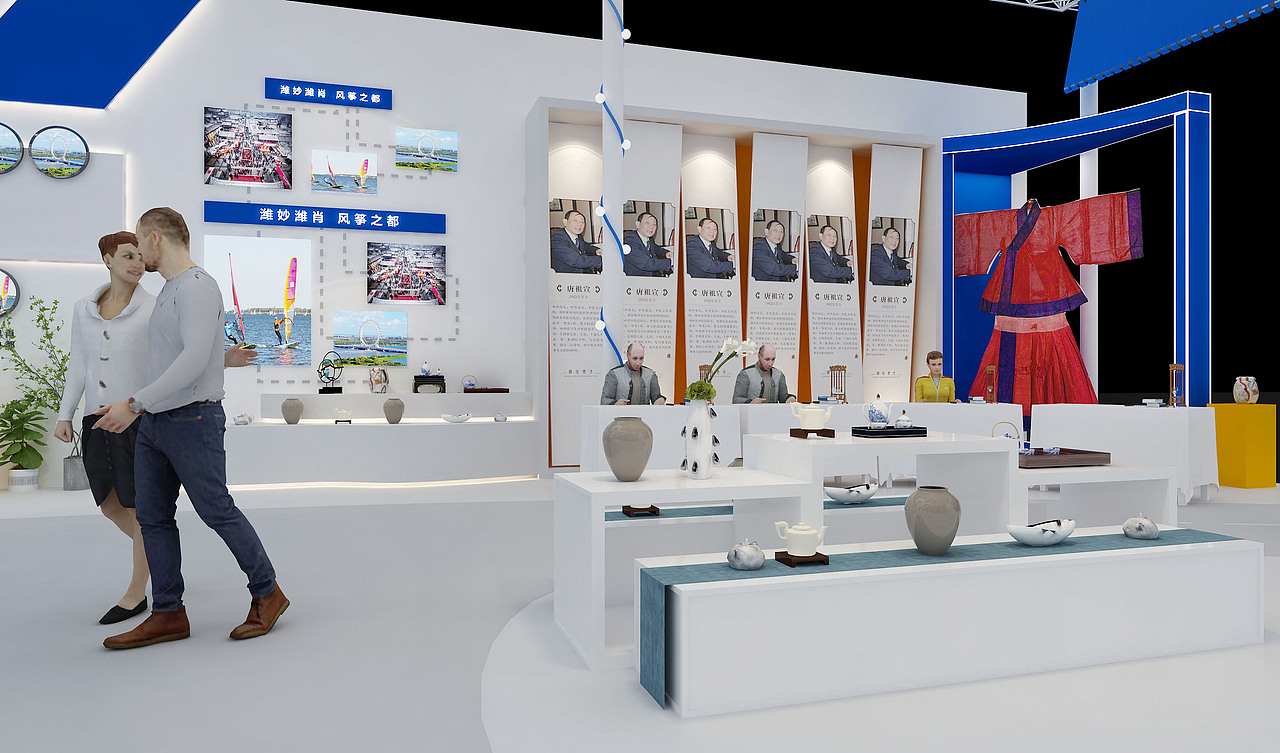 潍坊展位（图ZMzIwMDgxNjMy） - 展陈设计 - 站酷设计师高大凯原创素材 - 站酷ZCOOL