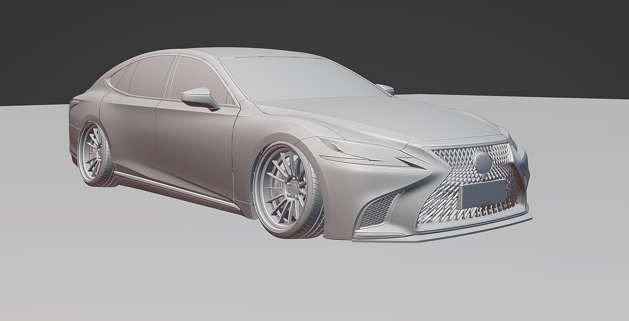 LexusLS2018（图ZMzQ4NzgxOTQ0） - 机械/交通 - 站酷设计师CHEN军原创素材 - 站酷ZCOOL