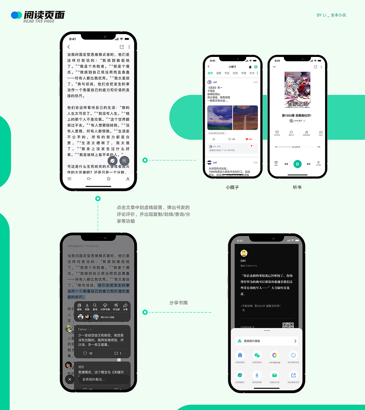 全本小说app（图ZMzE3NTMxMjQ0） - APP界面 - 站酷设计师梨好原创素材 - 站酷ZCOOL