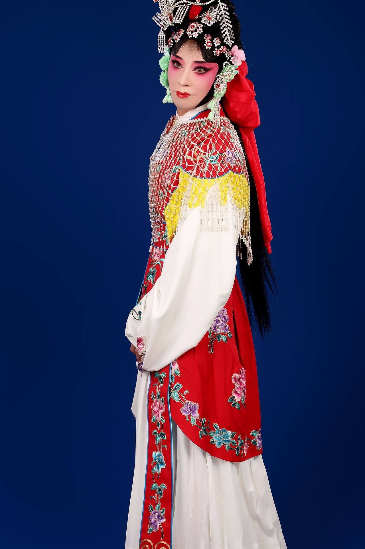 我的京剧照   京剧旦角化妆    花旦红娘