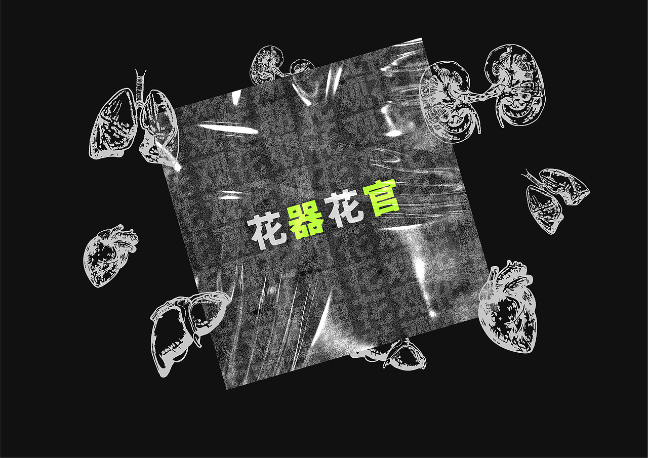 《花器花官》画报设计