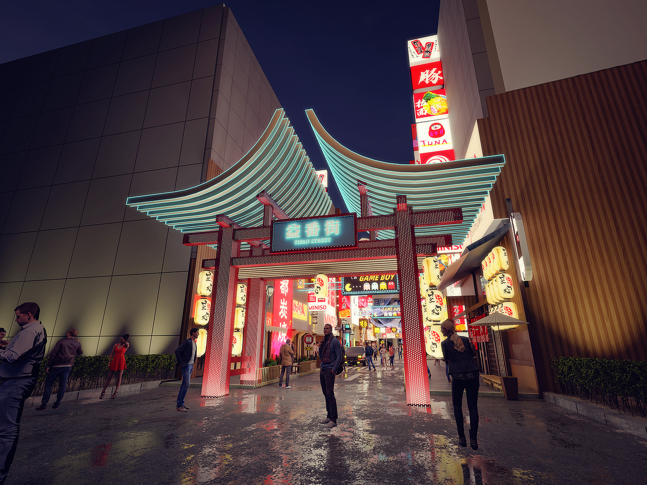 莆田益田假日世界（图ZMzA0NTI0MzI0） - 商业空间设计 - 站酷设计师xc1988原创素材 - 站酷ZCOOL