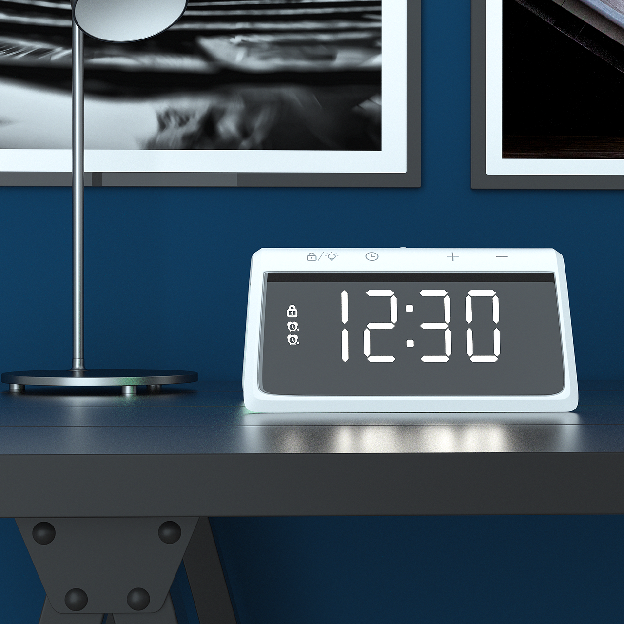 U型无线充 白色