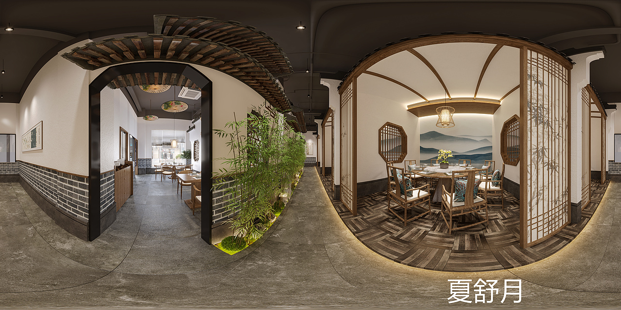 餐厅（图ZMzU3ODA0MzAw） - 酒店餐饮设计 - 站酷设计师夏舒月原创素材 - 站酷ZCOOL