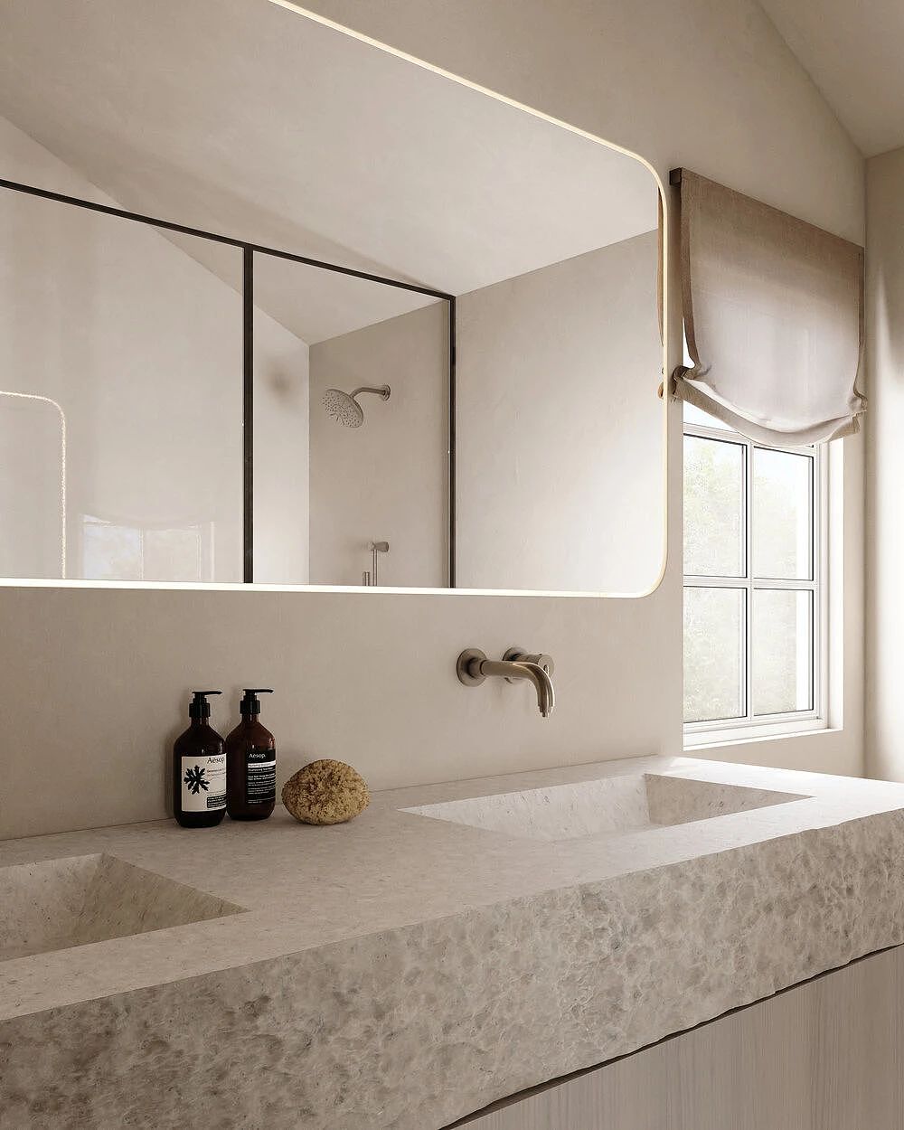 家装案例赏析——278㎡侘寂风，舒适自然的乡村风格（图ZMzY3ODA4OTAw） - 家装设计 - 站酷设计师成都有木设计原创素材 - 站酷ZCOOL