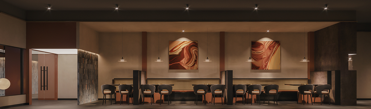 20日料店（图ZMzA3NTI4MTE2） - 建筑/空间 - 站酷设计师米灰度原创素材 - 站酷ZCOOL
