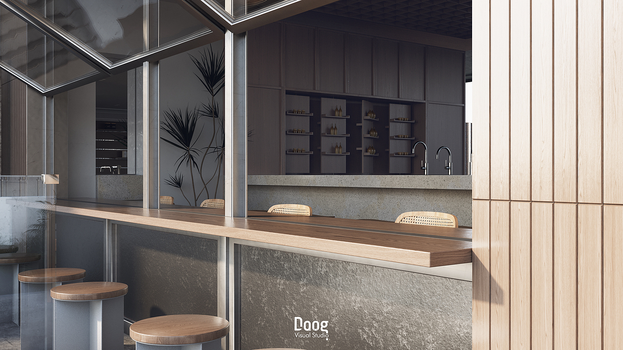 现代茶室（图ZMzA4MTAwOTY4） - 商业空间设计 - 站酷设计师LaoDong董原创素材 - 站酷ZCOOL