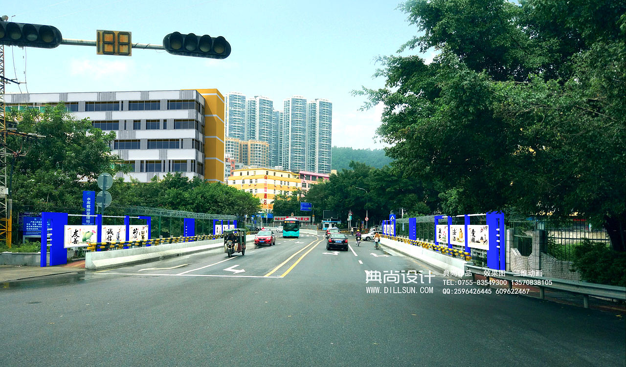 桥梁设计效果图 3