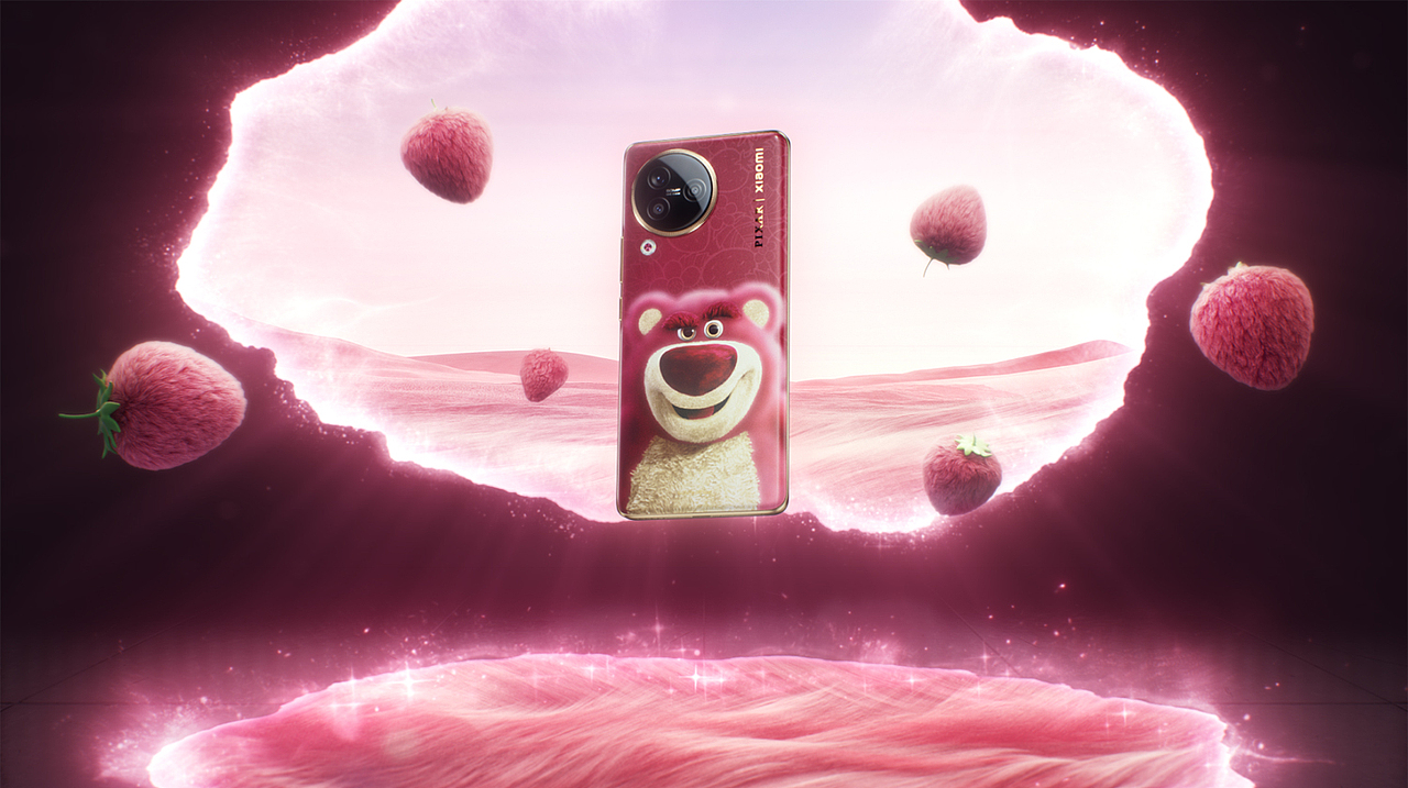 小米CIVI3 迪士尼草莓熊纪念版视觉分享