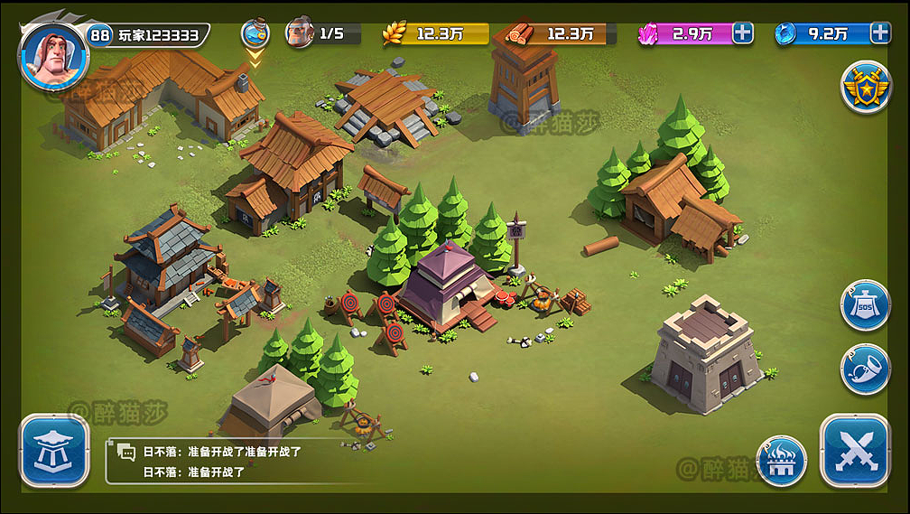 一款欧美游戏界面设计（部落冲突类型）（图ZMzI5MDAwMTA0） - 独立游戏 - 站酷设计师醉白匸原创素材 - 站酷ZCOOL