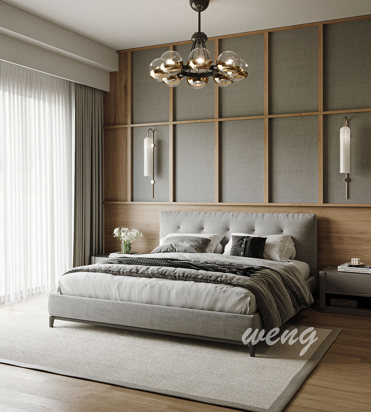 天猫淘宝京东的电商家具效果图渲染