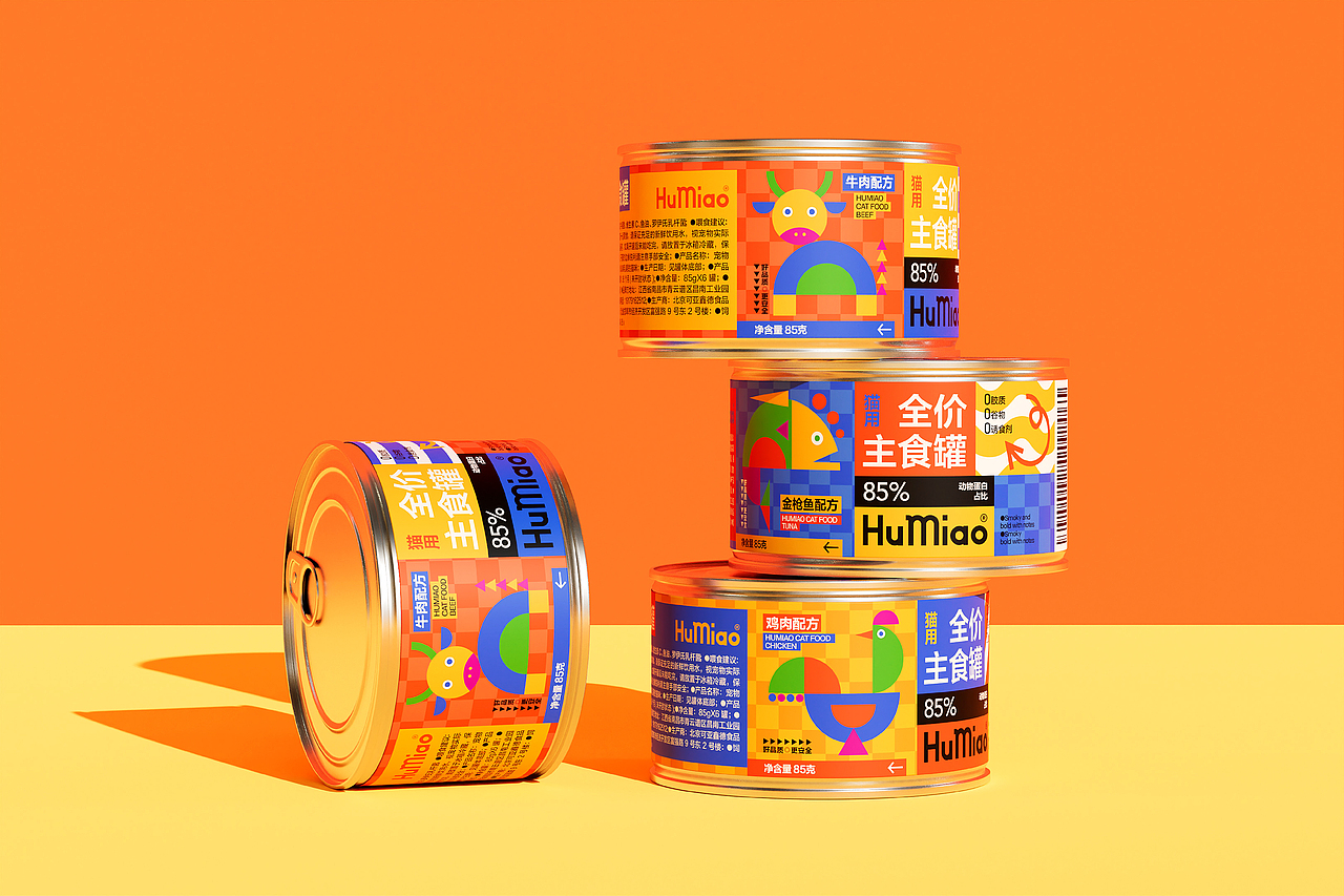 猫用全价主食罐|包装设计|HuMiao