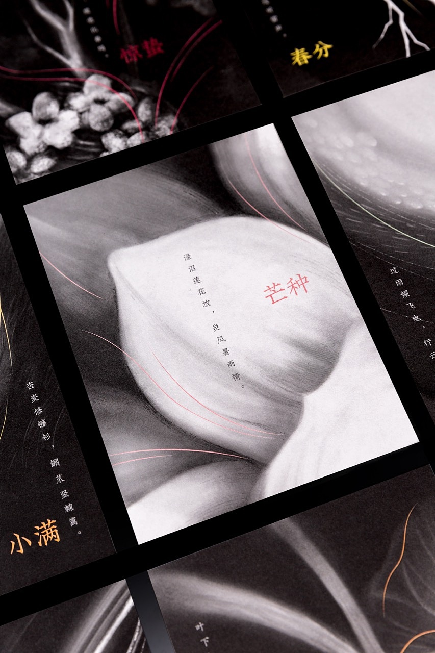 龙 二十四节气插画 台历插画（图ZMzcwOTczMTQ0） - 艺术插画 - 站酷设计师DINGtintin原创素材 - 站酷ZCOOL