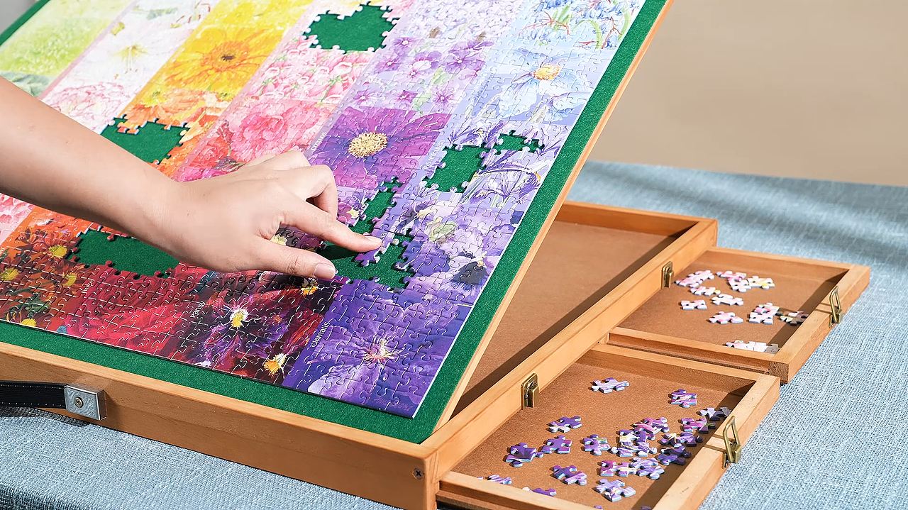 电商视频 | 多功能实木拼图桌 X HOLO