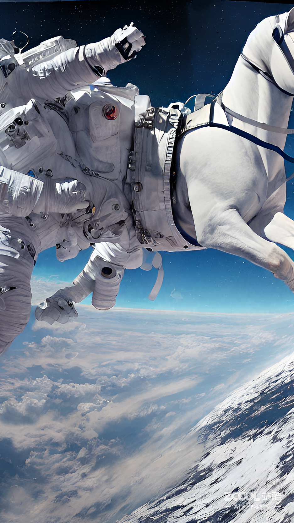 #AI创作实验室#DALL-E2 VS 站酷AI