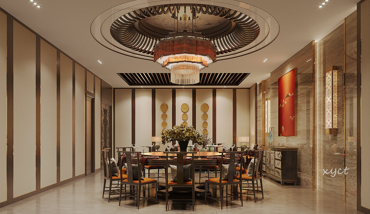 新中式包厢|静谧雅致