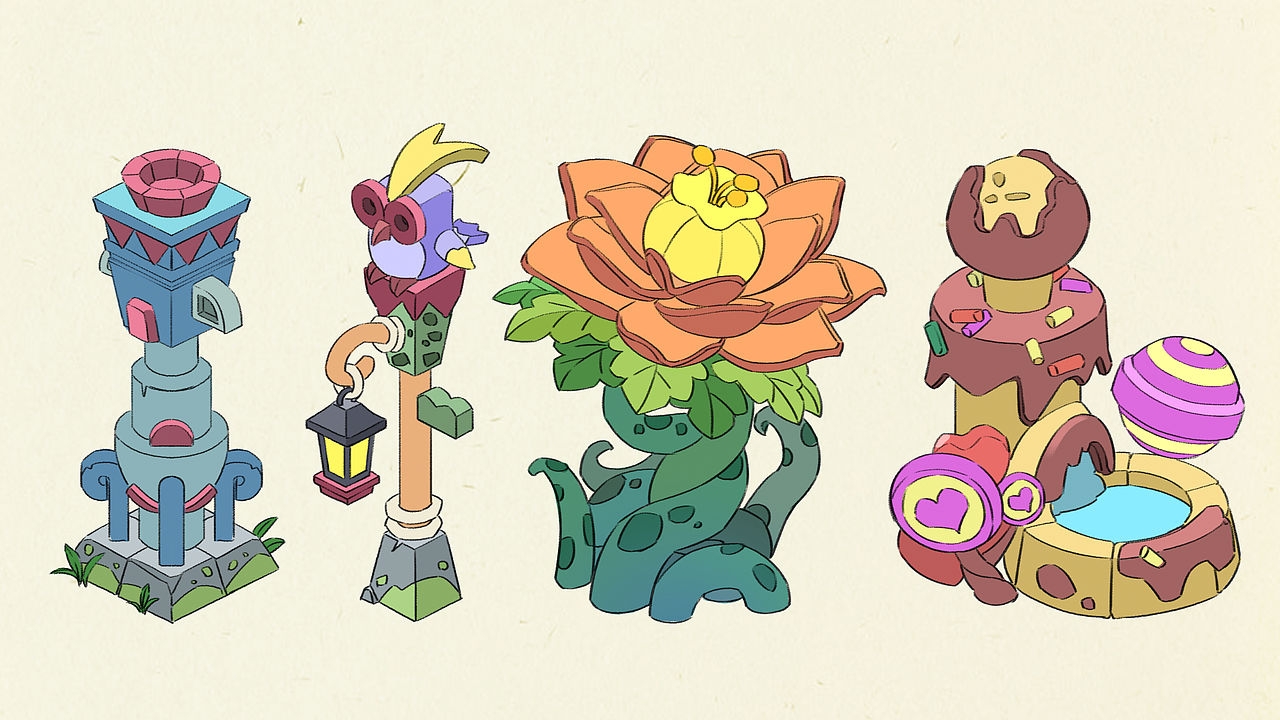 游戏小道具设计（图ZMzYyODc1OTQ0） - 游戏原画 - 站酷设计师独行蜗牛君原创素材 - 站酷ZCOOL